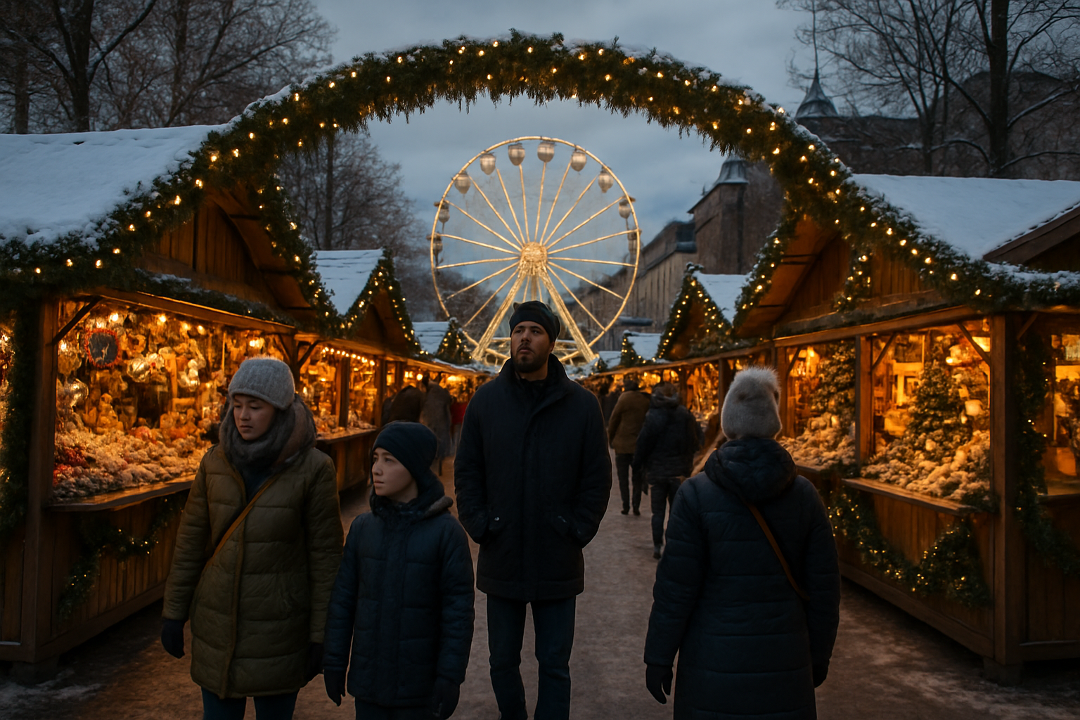 julemarked oslo - Illustration